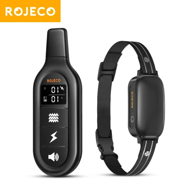 ROJECO Waterproof Dog Training Collar with Remote