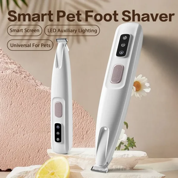 2025 Rechargeable Pet Paw Trimmer – Quiet Grooming Tool